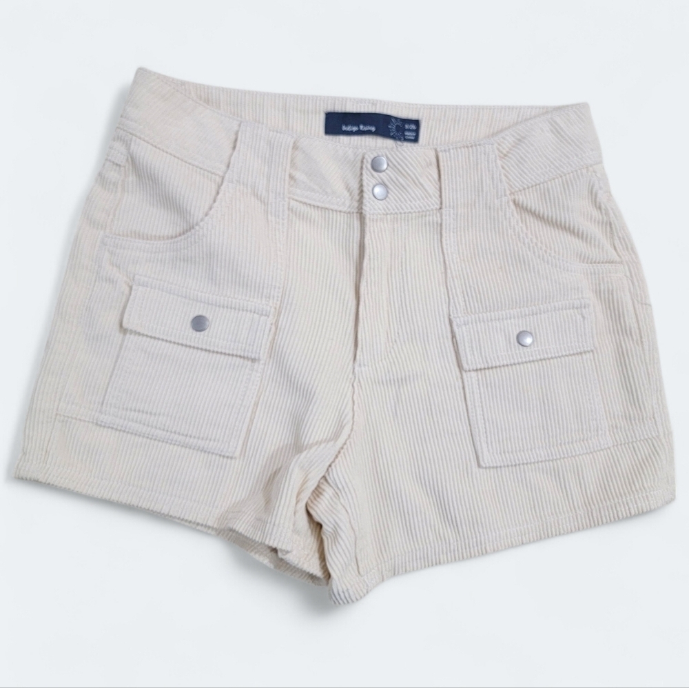 Indigo Rising Corduroy Shorts Ivory Size 3 / 26
